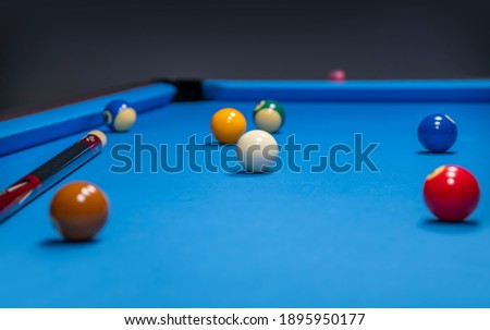 Similar – Image, Stock Photo cue sports scenery