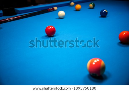 Similar – Image, Stock Photo cue sports scenery