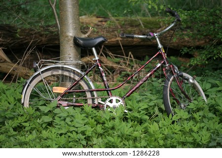 abandoned bike