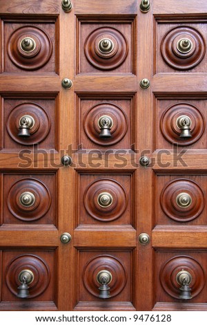 Door Bells - Sri Srinivasa Temple, Singapore