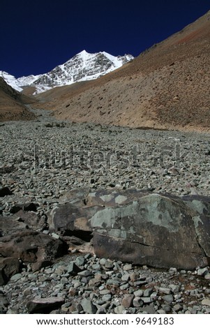 Valley and Mountains - Himalayas, Mountain Climb- Stok Kangri (6,150m / 20,080ft), India