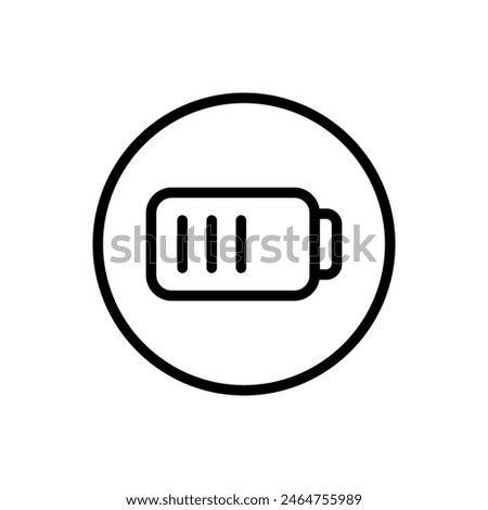 Wireless charging outline icons. Wireless charger concept. Phone charge simple signs. Vector illustration isolated on white background