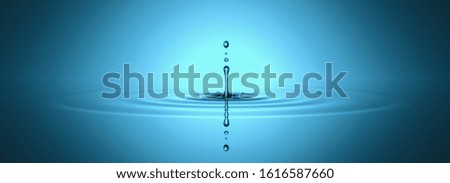 Similar – Image, Stock Photo Water Meditation