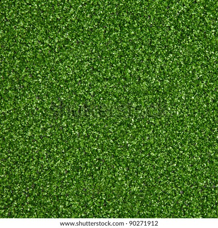 Green artificial turf pattern