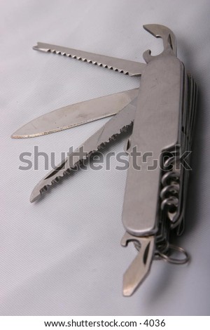 open jack knife and its components
