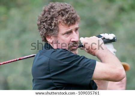 ASPEN, CO - JULY 31: Nascar Driver Boris Said at the 9th Annual Vince Gill & Amy Grant Golf Classic in Aspen, CO on July 31, 2012