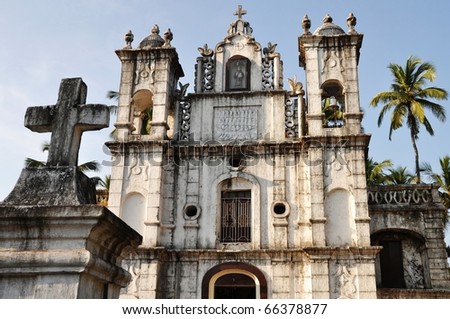 St Anthony\'s Church in Anjuna Goa