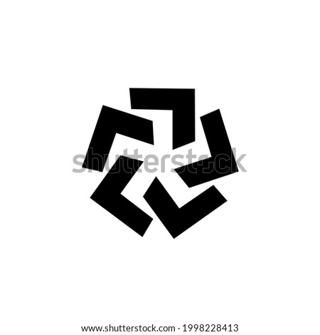 asterisk symbol sign logo vector icon illustration