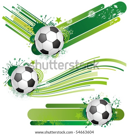 soccer design element