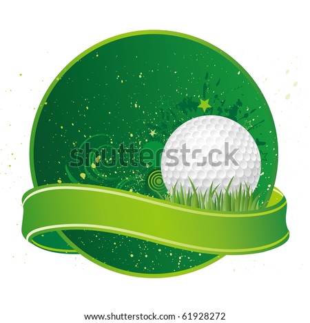 golf sport design elements