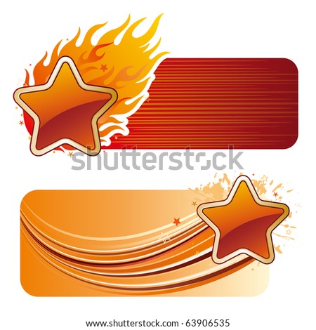 vector stars,abstract design element