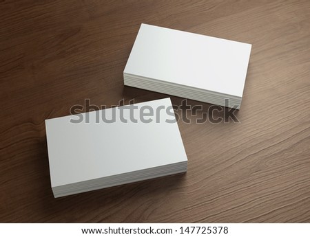 This business card presentation for promotion of Corporate identity.