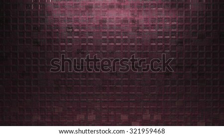the metal square background with abstract pattern