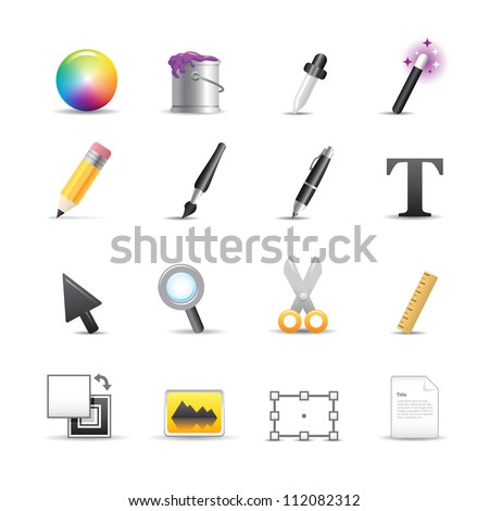 Design Editor Tool Icons