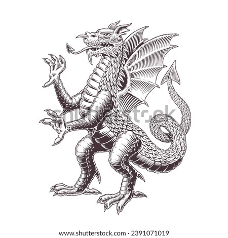 Black And White Dragon Tattoos Clipart | Free download on ClipArtMag