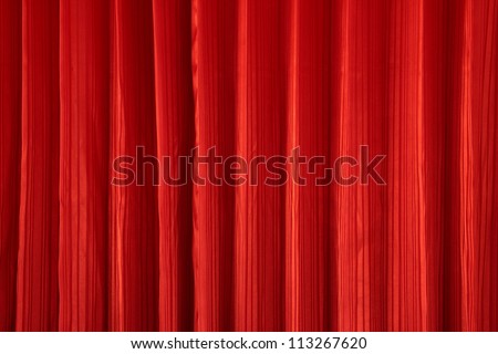 Red curtain texture background