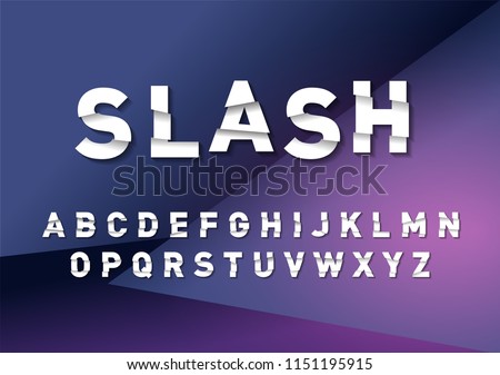 sale/ slashed/broken typography design illustration/vector
