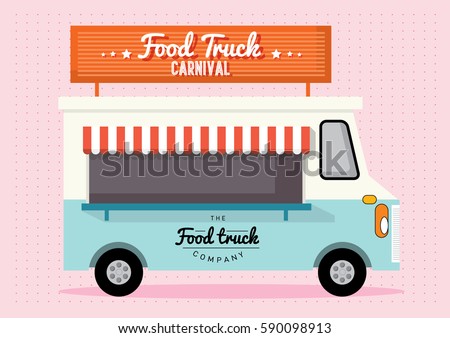 vector food truck download free vector art stock graphics images