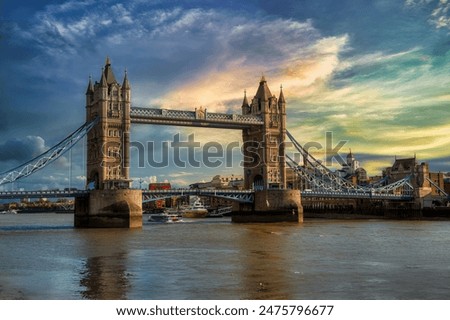 Similar – Image, Stock Photo Tower Bridge London