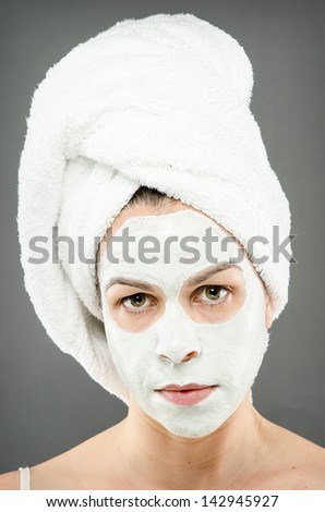 Beauty Mask Portrait