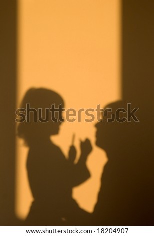 shadow of mater and child