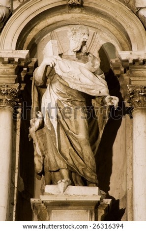 Venice - hl. Matthew Evangelist from Santa Maria della Salute church
