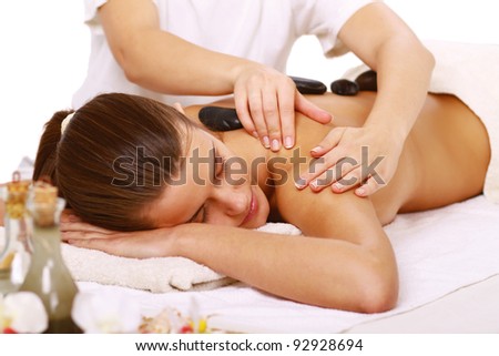 Hot Girl Getting Massage