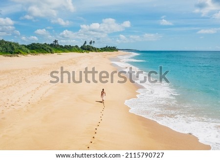 Similar – Foto Bild Fußabdrücke an einem Strand