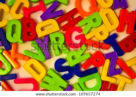 Letters and numbers