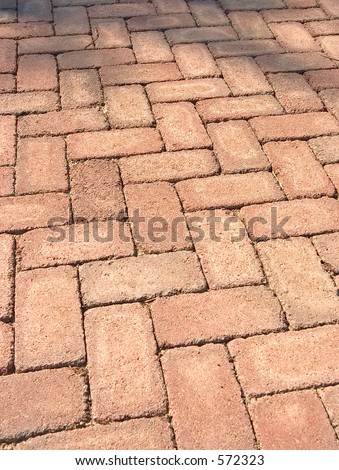 Herringbone Brickwork Pattern Stock Photos - Image: 3405363