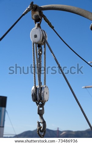 Block And Tackle. Stock Photo 73486936 : Shutterstock