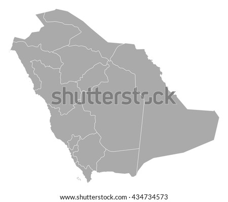 Map - Saudi Arabia