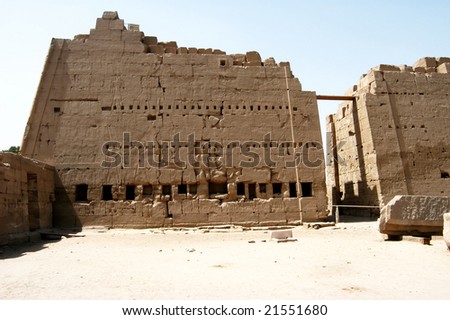 Ancient temple in Luxor, Valley of the kings, Egypt