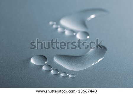 Similar – Image, Stock Photo Barefoot in water Water