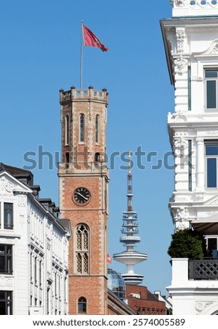 Similar – Image, Stock Photo Television Tower Hamburg