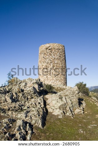 Atalaya de El Berrueco is a Moorish defense tower from the 10th century, situated near El Berrueco in the Community of Madrid, Spain.