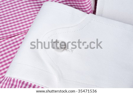 pink Shirt/ on macro shot