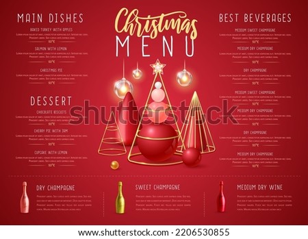 Similar – Image, Stock Photo Christmas toys in red colors for decorating a festive Christmas tree. the idea for the interior of the living room in the house. jewelry close-up