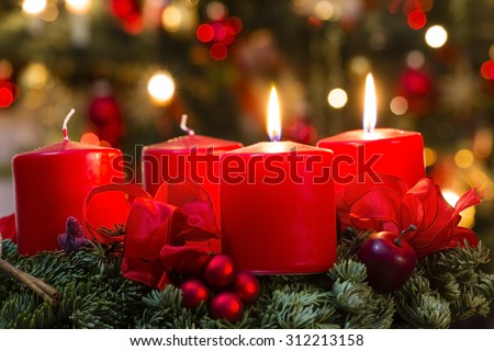 advent wreath for 2. advent