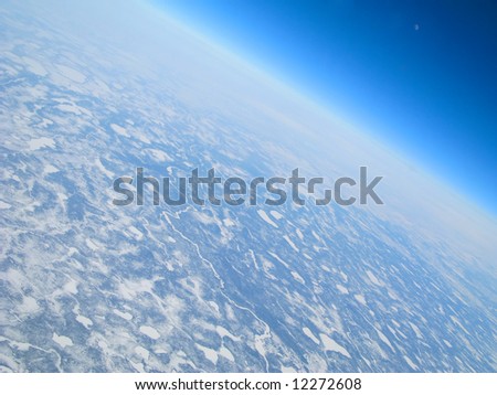 Similar – Image, Stock Photo Cold curvature Snow Winter