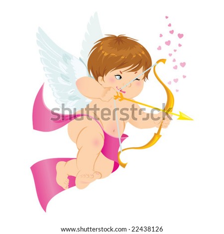 Angel Cupid, Vector Illustration - 22438126 : Shutterstock