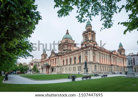 Belfast City Hall in Northern Ireland, United Kingdom