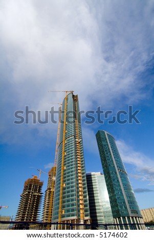 Similar – Image, Stock Photo dump Town High-rise