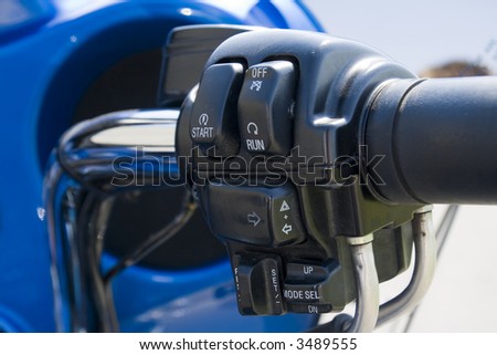 Close Up View Of Motorcycle Handlebar Controls Stock Photo 3489555 Close Up View Of Motorcycle Handlebar Controls Stock Photo 3489555