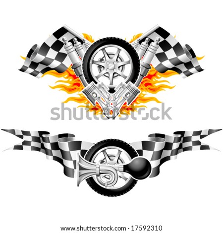 Sports Race Emblems - second set