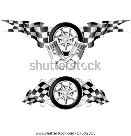 Sports Race Emblems - first set