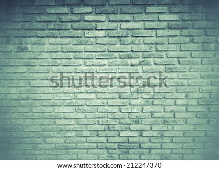 Dark Blue green grunge block brick wall background with special rustic vintage texture rustic vintage blend and retro effect filter - texture