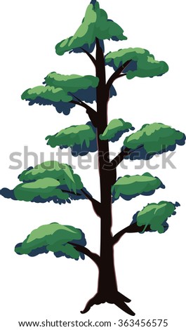 Vector Tree - 363456575 : Shutterstock