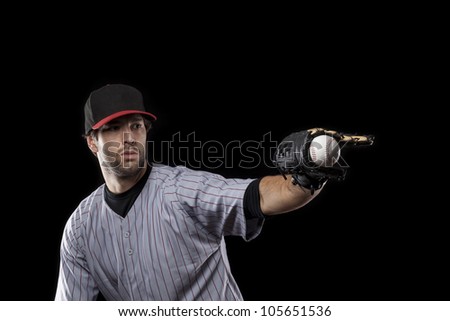 Baseball Player catching a ball