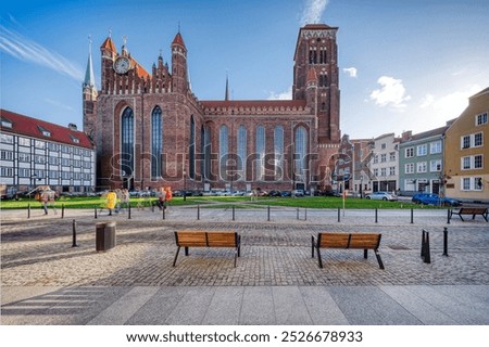 Similar – Image, Stock Photo Historic Gdansk